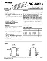 Click here to download HC-55564 Datasheet