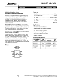 Click here to download HA-5127A Datasheet