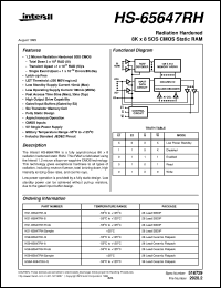 Click here to download HS-65647RH Datasheet