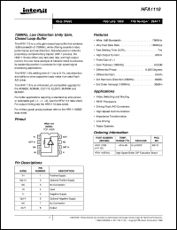 Click here to download HFA1110 Datasheet