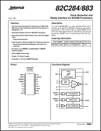 Click here to download 82C284/883 Datasheet