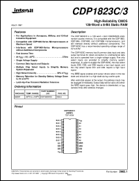 Click here to download CDP1823C/3 Datasheet