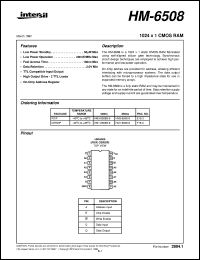 Click here to download HM-6508 Datasheet