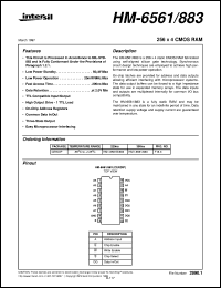 Click here to download HM-6561/883 Datasheet