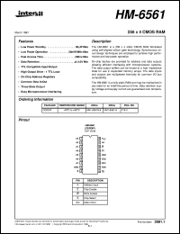 Click here to download HM-6561 Datasheet