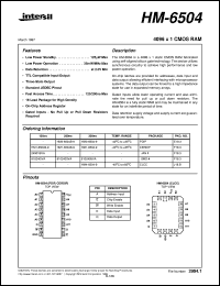 Click here to download HM-6504 Datasheet