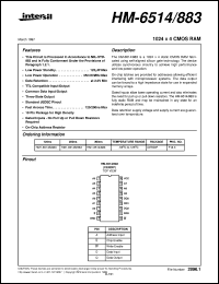 Click here to download HM-6514/883 Datasheet