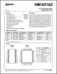Click here to download HM-65162 Datasheet