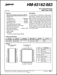 Click here to download HM-65162/883 Datasheet