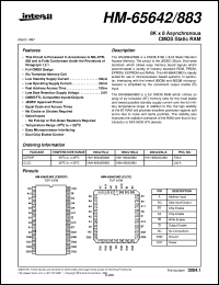 Click here to download HM-65642/883 Datasheet