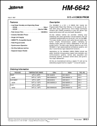 Click here to download HM-6642 Datasheet