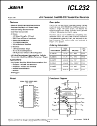 Click here to download ICL232 Datasheet