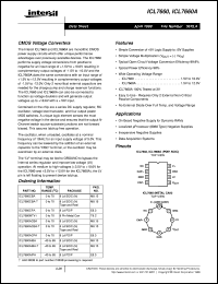 Click here to download ICL7660A Datasheet