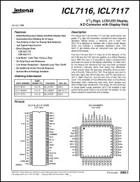 Click here to download ICL7117 Datasheet