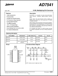 Click here to download AD7541 Datasheet