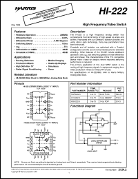 Click here to download HI-222 Datasheet