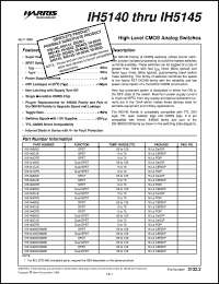 Click here to download IH5141 Datasheet