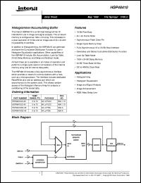 Click here to download HSP48410 Datasheet