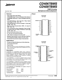 Click here to download CD4067BMS Datasheet