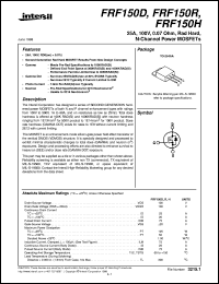 Click here to download FRF150R Datasheet