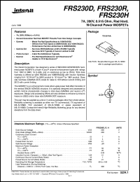 Click here to download FRS230H Datasheet