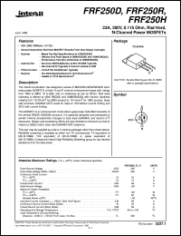 Click here to download FRF250R Datasheet
