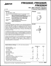 Click here to download FRK9260 Datasheet