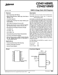 Click here to download CD4021BMS Datasheet