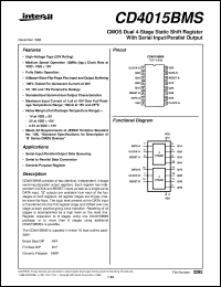 Click here to download CD4015BMSFN3295 Datasheet