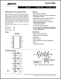 Click here to download CD4041UBMS Datasheet