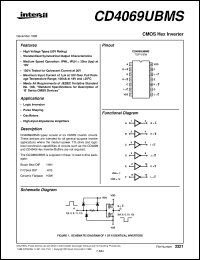 Click here to download CD4069UBMS Datasheet