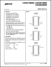 Click here to download CD4081BMS Datasheet