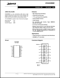 Click here to download CD4503BMS Datasheet