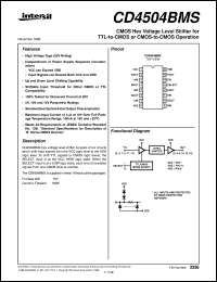 Click here to download CD4504 Datasheet
