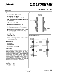 Click here to download CD4508BMS Datasheet