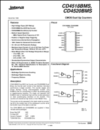 Click here to download CD4520BMS Datasheet