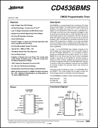 Click here to download CD4536BMS Datasheet