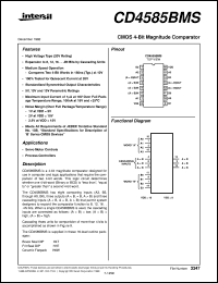 Click here to download CD4585 Datasheet