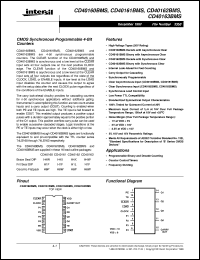 Click here to download CD40162BMS Datasheet