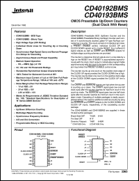 Click here to download CD40192 Datasheet