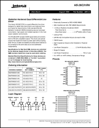 Click here to download HS-26C31 Datasheet
