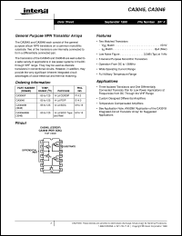 Click here to download CA3046 Datasheet