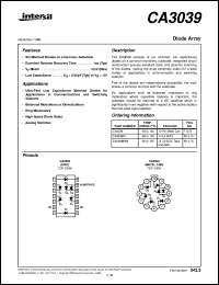 Click here to download CA3039 Datasheet