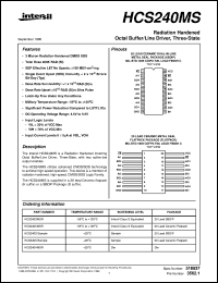 Click here to download HCS240MS Datasheet