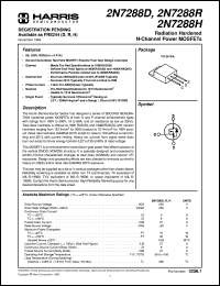 Click here to download 2N7288H Datasheet