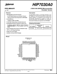 Click here to download HIP7030 Datasheet