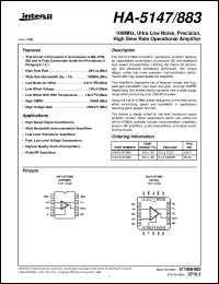 Click here to download HA-5147/883 Datasheet