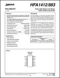 Click here to download HFA1412 Datasheet