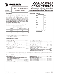 Click here to download CD54AC374F3 Datasheet