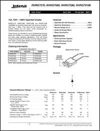 Click here to download RHRG75100 Datasheet